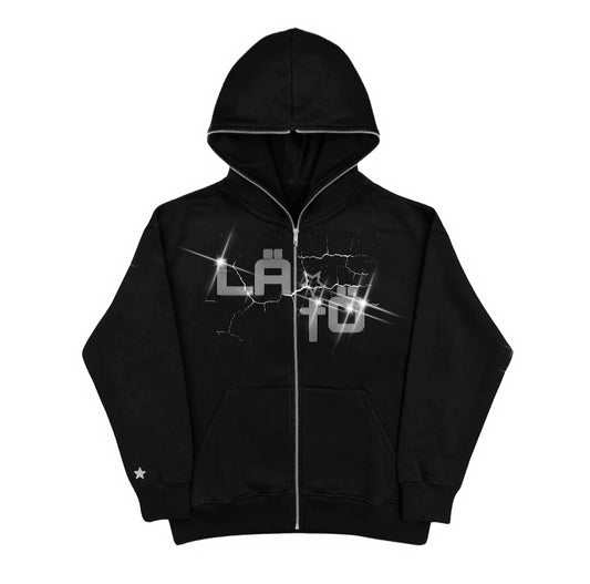 RHINESTONE FULL ZIP